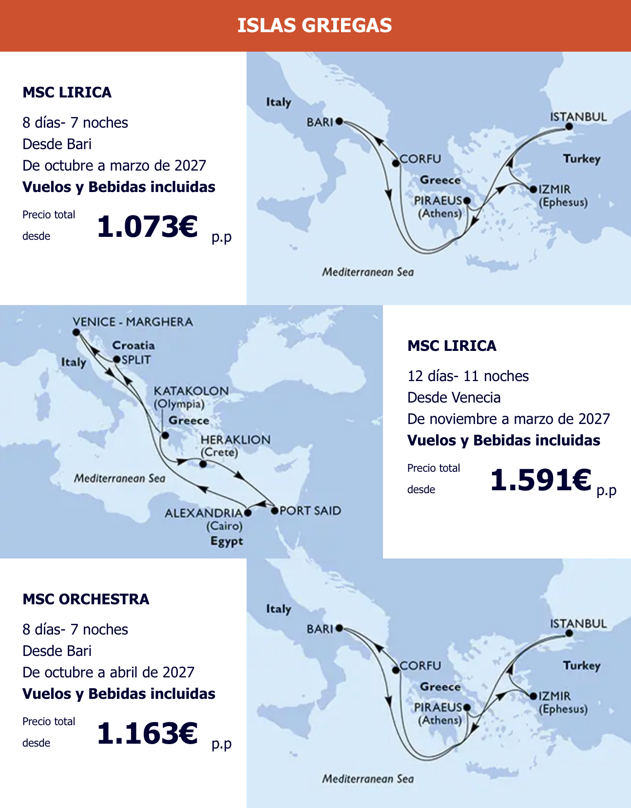 MSC islas griegas 2