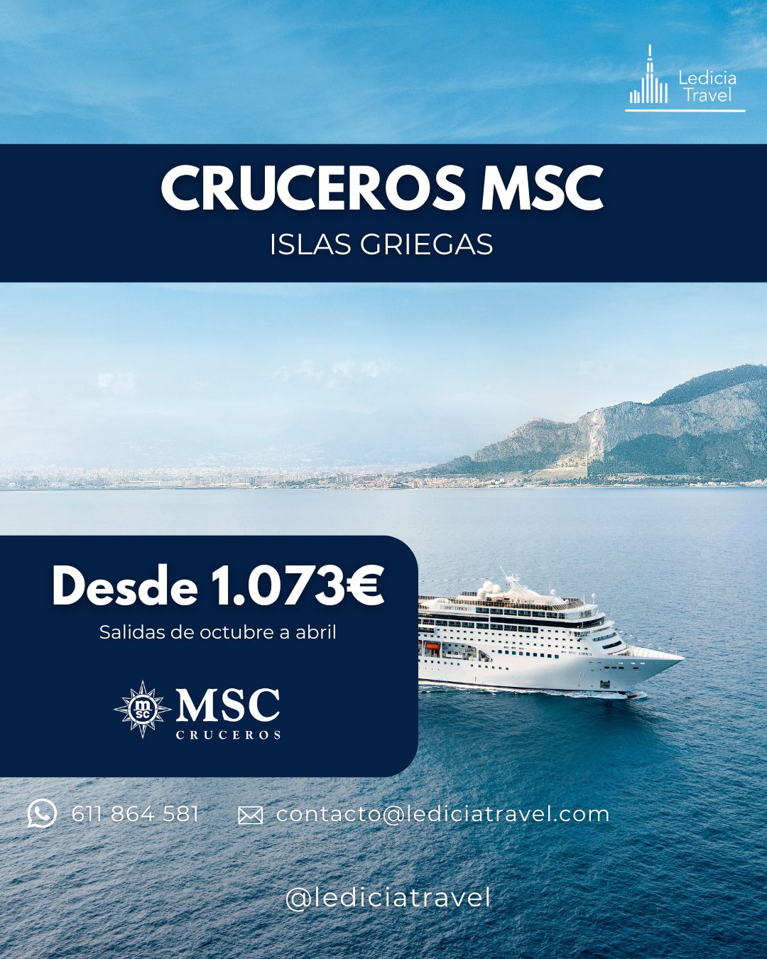 MSC islas griegas